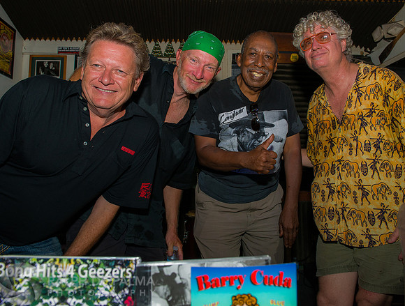 Barry Cuda at the Parrot